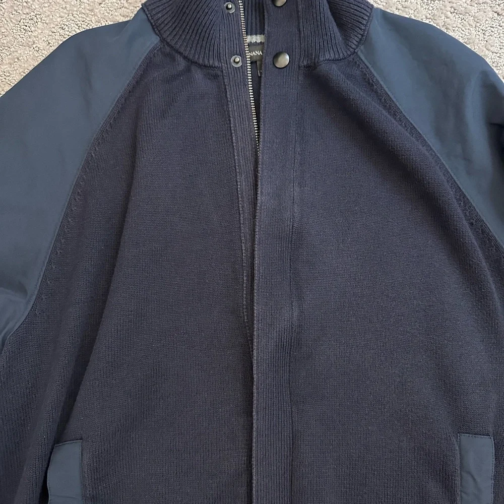 Banana Republic Dark Blue Bomber Jacket